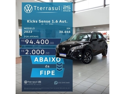 NISSAN Kicks 1.6 Advance CVT 2022