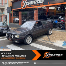 Vw Gol Quadrado Turbo 1989/1989- Aceito Trocas