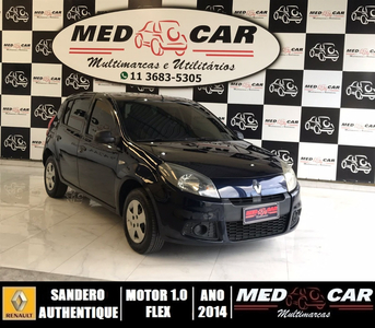 Renault Sandero 1.0 16v Authentique Hi-flex 5p