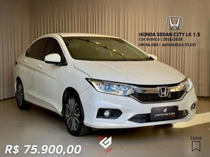 Honda City LX 1.5 CVT (Flex) 2018