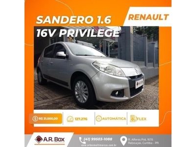 Renault Sandero Privilege 1.6 16V (Flex)(aut) 2012