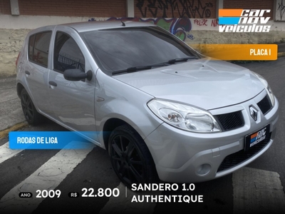 SANDERO 1.0 AUTHENTIQUE 16V FLEX 4P MANUAL 2009