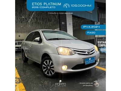 Toyota Etios Sedan XLS platinum 1.5 (Flex) 2015