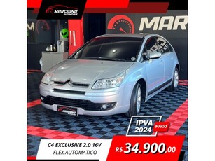 Citroën C4 Exclusive Sport 2.0 (aut) (flex) 2013