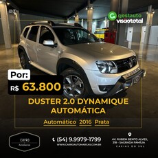 DUSTER 2.0 DYNAMIQUE 4X2 16V FLEX 4P AUTOMATICO 2016