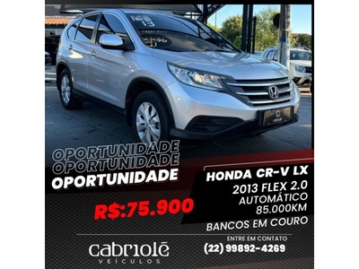 Honda CR-V LX 2.0 16v Flexone (Aut) 2013
