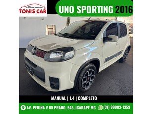 Fiat Uno Sporting 1.4 8V (Flex) 4p 2016