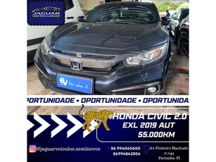 Honda Civic 2.0 EXL CVT 2020