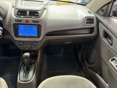 CHEVROLET COBALT LT 1.8 8V ECONO.FLEX 4P AUT. PRETO 2015 1.8 FLEX em São Paulo e Guarulhos