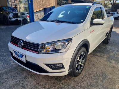 Comprar Picape Volkswagen Saveiro 1.6 16v G6 Cross Cabine Dupla Flex Branco  2015 em Piracicaba-SP