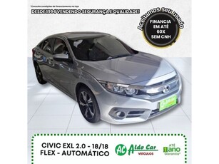 Honda Civic EXL 2.0 i-VTEC CVT 2018