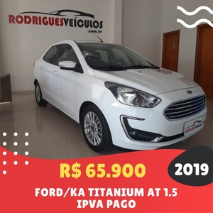 KA 1.5 SEDAN TITANIUM 12 FLEX 4P AUTOMATICO 2019