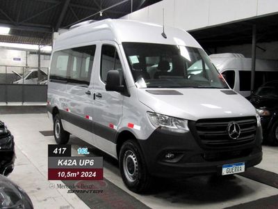 Sprinter 417 Van 16lugares Longa Teto Alto 10,5m³