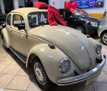 Volkswagen Fusca 1974 1.5 Gasolina Manual Bege