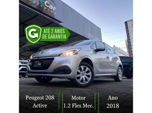 Peugeot 208 Active 1.2 12V (Flex) 2018
