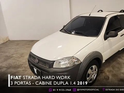 Strada CD 3 Portas 1.4 Hard Working 2019 *Km Baixo* Aceito Carro Ou Moto