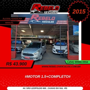 KA 1.5 SE SEDAN 12V FLEX 4P MANUAL 2015