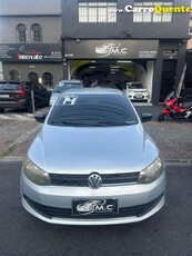 VOLKSWAGEN GOL (NOVO) 1.0 MI TOTAL FLEX 8V 4P PRATA 2014 1.0 FLEX em São Paulo e Guarulhos