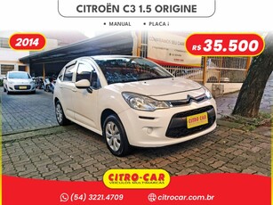 C3 1.5 ORIGINE 8V FLEX 4P MANUAL 2014