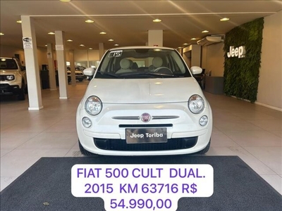Fiat 500 Cult Dualogic 1.4 Evo (Flex) 2015