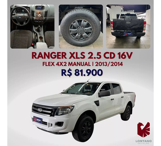 Ford Ranger 2.5 XLS 4X2 CD 16V FLEX 4P MANUAL