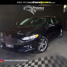 FORD FUSION TITANIUM 2.0 GTDI ECO. AWD AUT. PRETO 2015 2.0 GASOLINA em Londrina e Apucarana