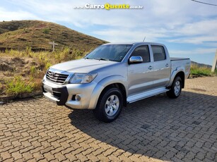 TOYOTA HILUX CD SRV 4X4 2.7 FLEX 16V AUT. PRATA 2013 2.7 FLEX em Governador Valadares e Teófilo Otôni