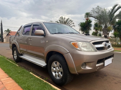 TOYOTA HILUX 2007 / 2007 Bege Diesel 4P Automatico