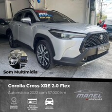 Corolla Cross XRE 2.0 Flex -2022 Entrada de 40 mil