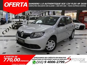 Renault Sandero Authentique 1.0 12V SCe (Flex) 2020