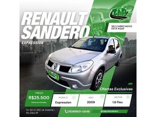 Renault Sandero Expression 1.6 8V (flex) 2009