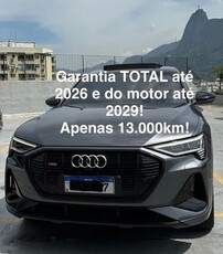 Audi E-Tron Sportback Perf. Black TOP 21/21 13.000km. Garantia até jun/2029.