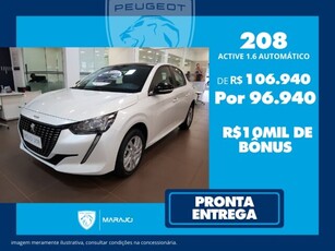 Peugeot 208 1.6 Active (Aut) 2024