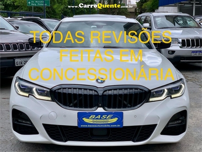 BMW 330I M SPORT 2.0 TB 16V 4P BRANCO 2019 2.0 T FLEX em São Paulo e Guarulhos