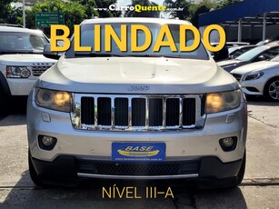 JEEP GRAND CHEROKEE LIMITED 3.6 4X4 V6 AUT. PRATA 2012 3.6 GASOLINA em São Paulo e Guarulhos