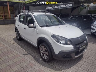 RENAULT SANDERO STEPWAY HI-FLEX 1.6 16V 5P BRANCO 2012 1.6 FLEX em São Paulo e Guarulhos