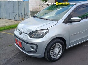 VOLKSWAGEN UP! MOVE 1.0 TSI TOTAL FLEX 12V 5P PRATA 2017 1.0 FLEX em São Paulo e Guarulhos