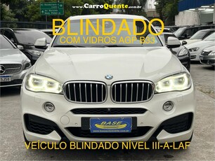 BMW X6 XDRIVE 50I M SPORT 4.4 BI-TURBO BRANCO 2016 5.0 GASOLINA em São Paulo e Guarulhos