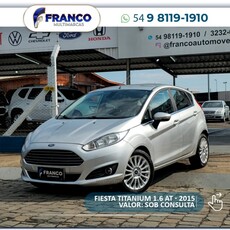 FIESTA 1.6 TITANIUM HATCH 16V FLEX 4P AUTOMATICO 2015