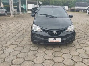 toyota etios xls sedan 1.5, ano2017/2018 automatico, preto