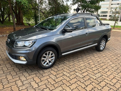 Comprar Picape Volkswagen Saveiro 1.6 G7 Cabine Dupla Cross Flex Azul 2023  em São Carlos-SP