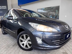 Peugeot 408 2.0 Allure Flex Automático 2012 Cinza Completo