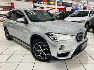 BMW X1 SDRIVE 20I X-LINE 2.0 TB ACTIVE FLEX PRATA 2017 2.0 FLEX em São Paulo e Guarulhos