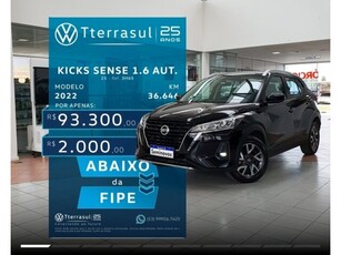 NISSAN Kicks 1.6 Advance CVT 2022