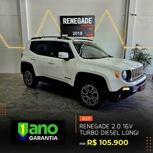 RENEGADE 2.0 16V TURBO DIESEL LONGITUDE 4P 4X4 AUTOMATICO 2018