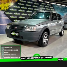 UNO 1.0 MPI MILLE WAY ECONOMY 8V FLEX 4P MANUAL 2009