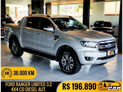 Ford Ranger (Cabine Dupla) Ranger 3.2 CD Limited 4WD (Aut) 2021