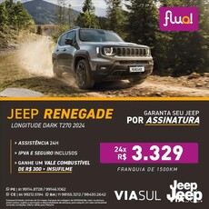 JEEP RENEGADE 1.3 T270 TURBO FLEX LONGITUDE AT6