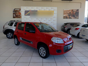Fiat Uno Vermelho 2013