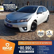 Corolla 2.0 XEI 16V Flex 4P Automático